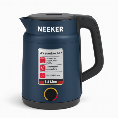 Ấm siêu tốc 1,8L Neeker NKR-5382